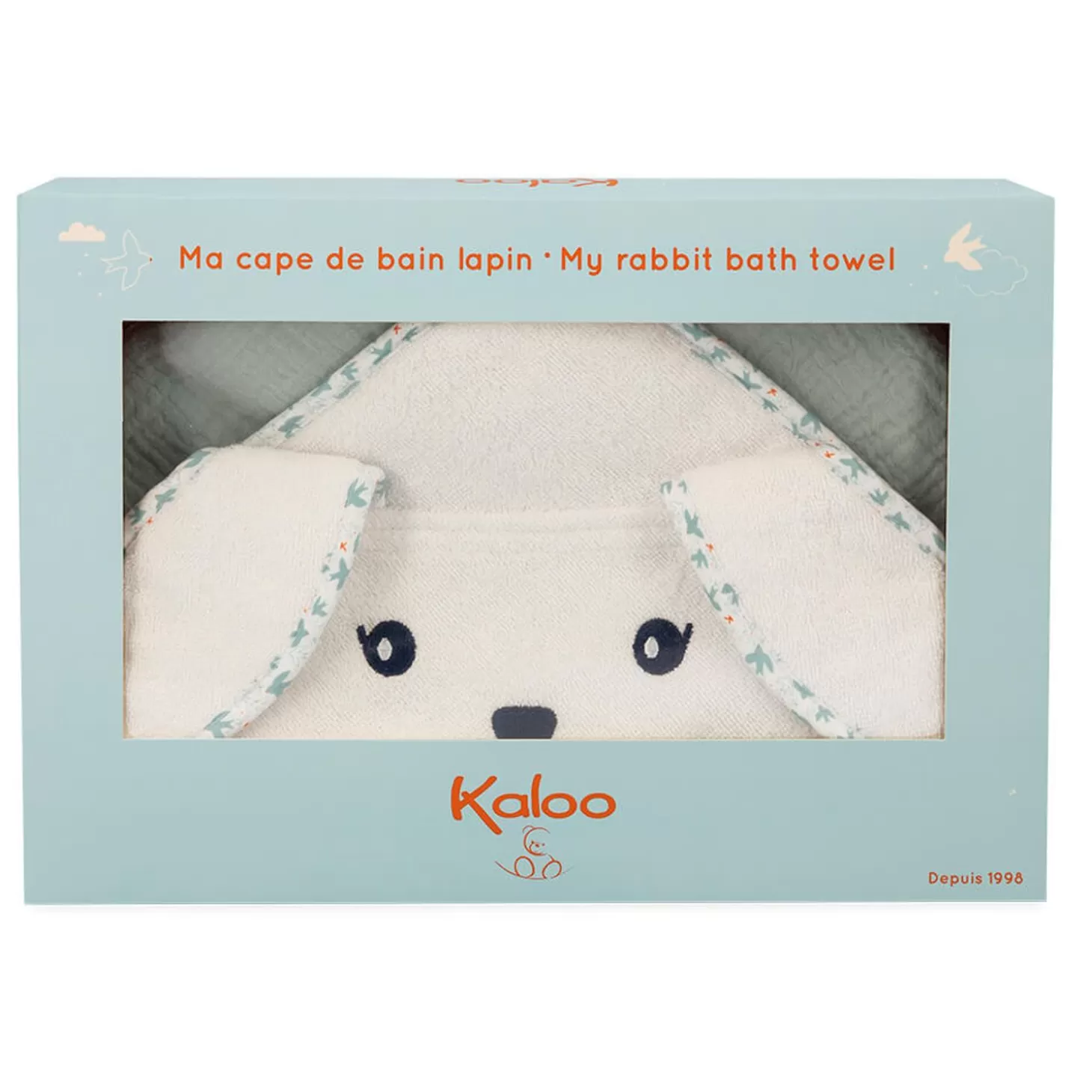 Kaloo Bath Towel Dove