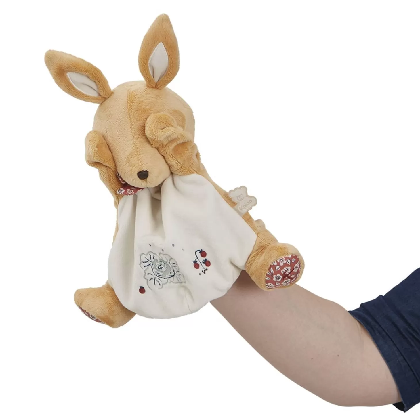 Kaloo Bunny Comforter Puppet