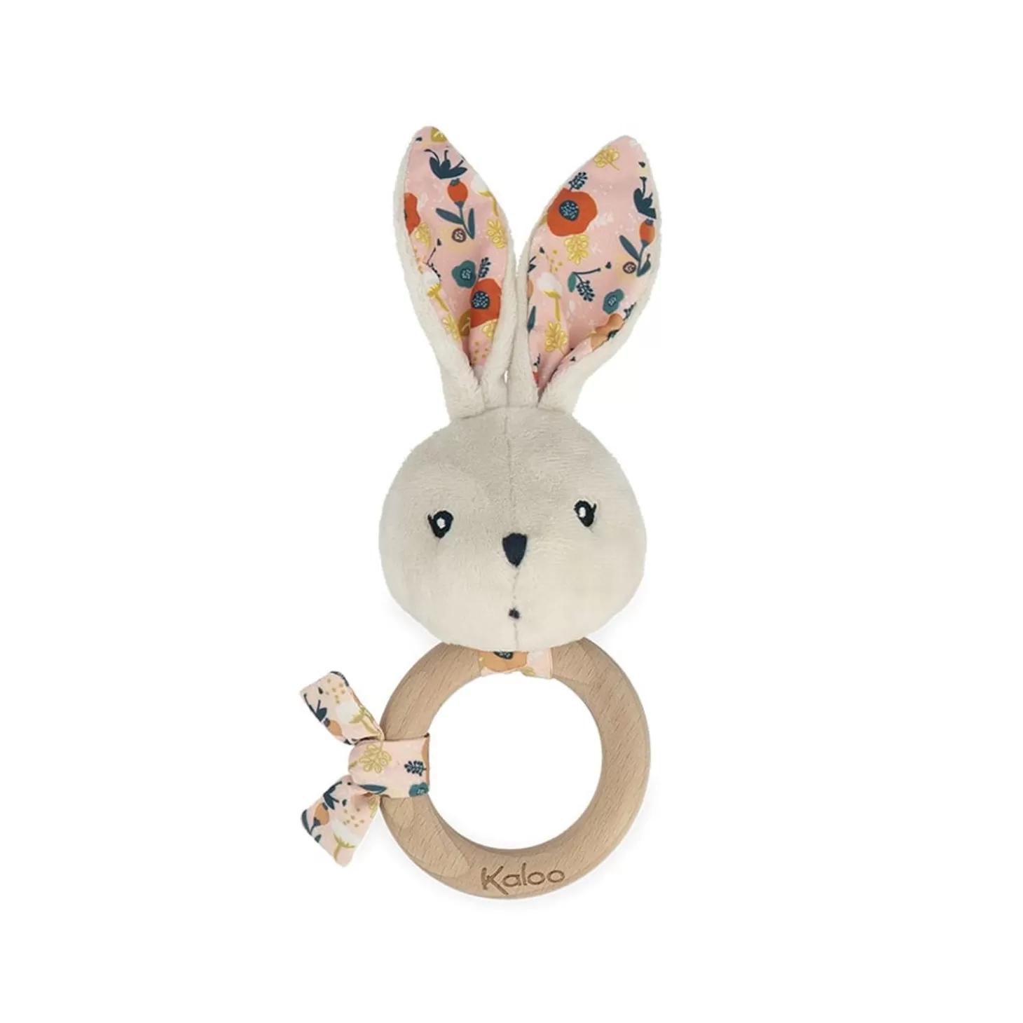 Kaloo Bunny Rattle Poppy