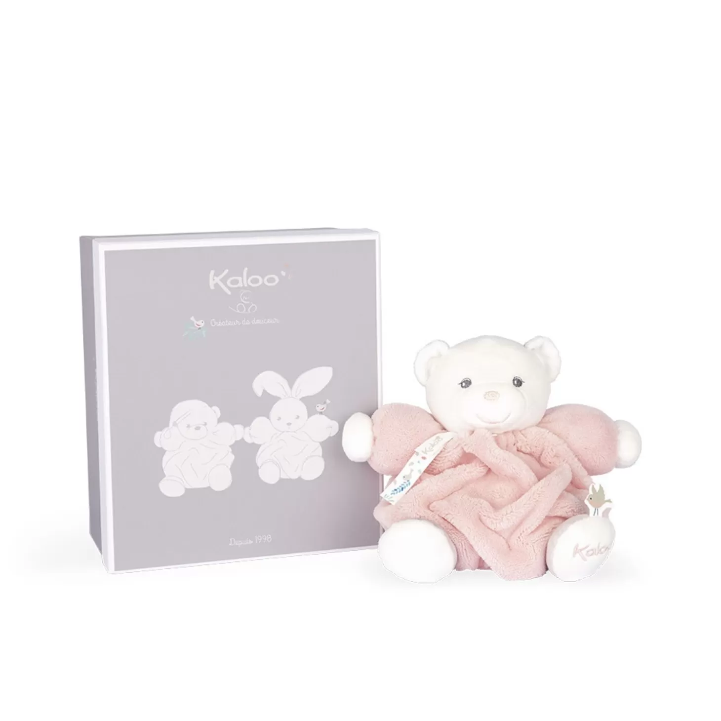 Kaloo Chubby Bear Powder Pink