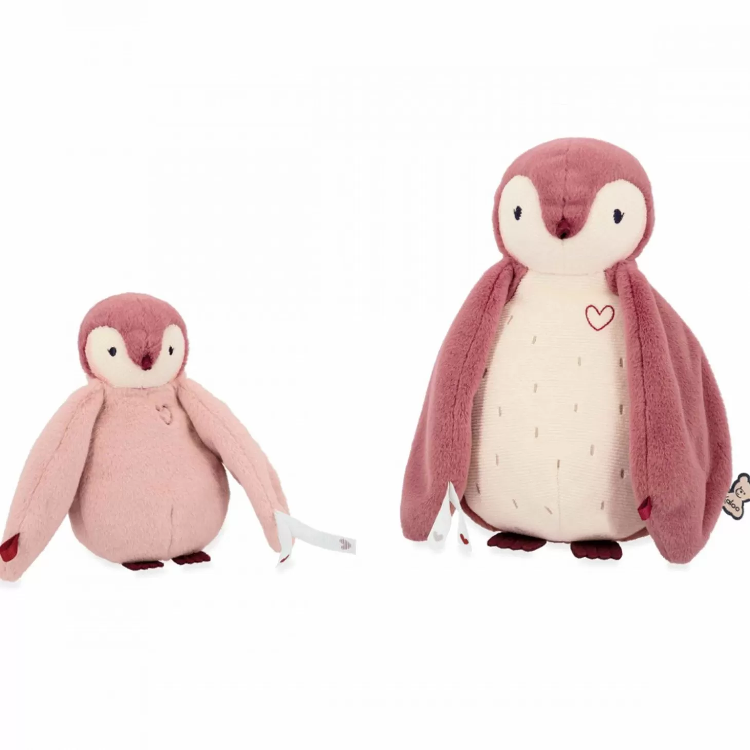 Kaloo Cuddle Plushies Penguin Pink