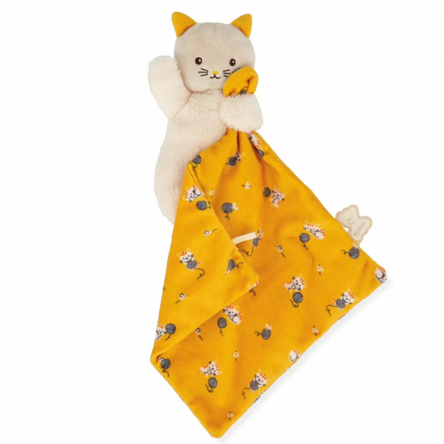 Kaloo Doudou Cat Yellow