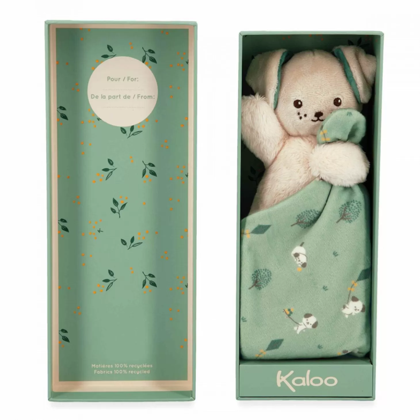 Kaloo Doudou Dog Green