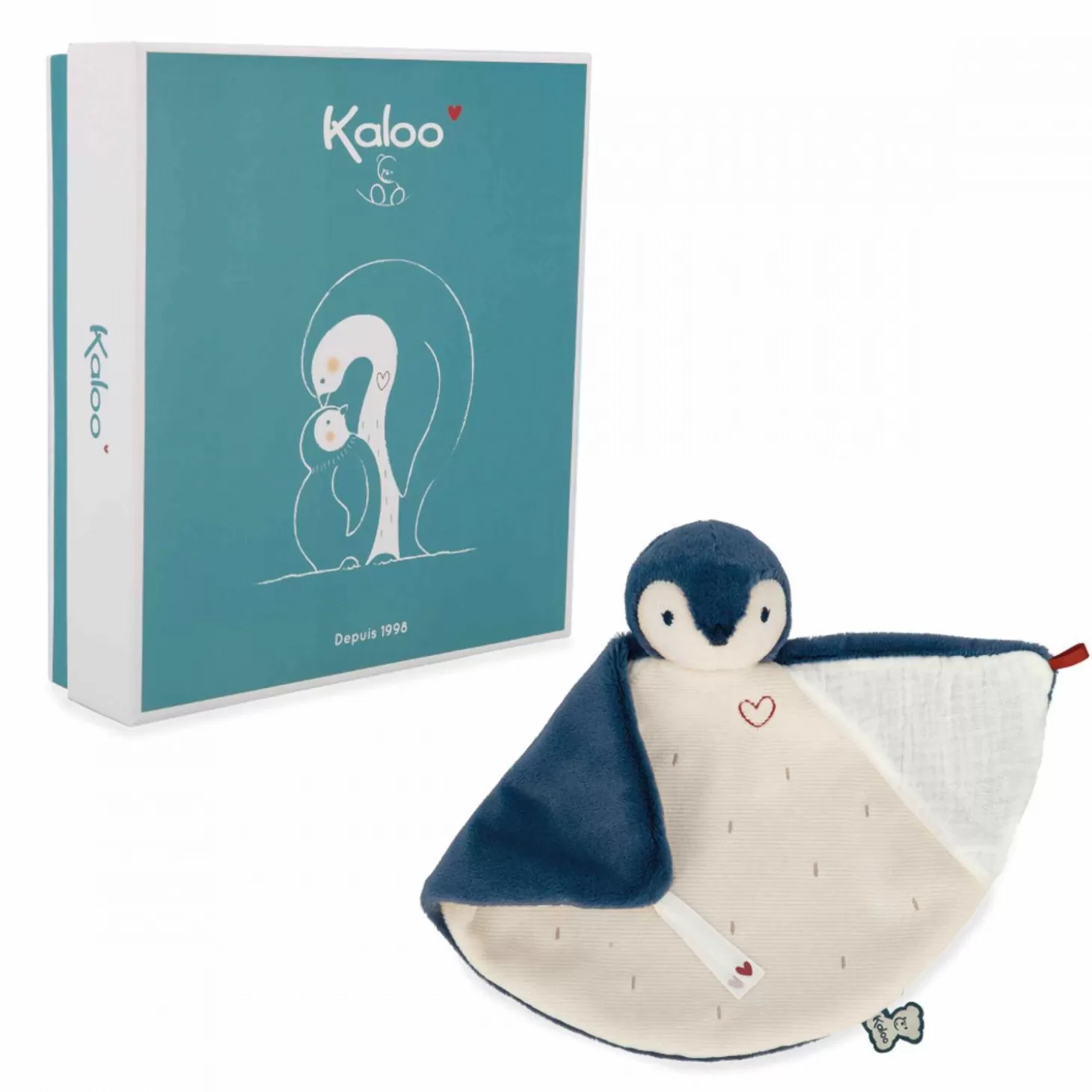 Kaloo Doudou Penguin Blue