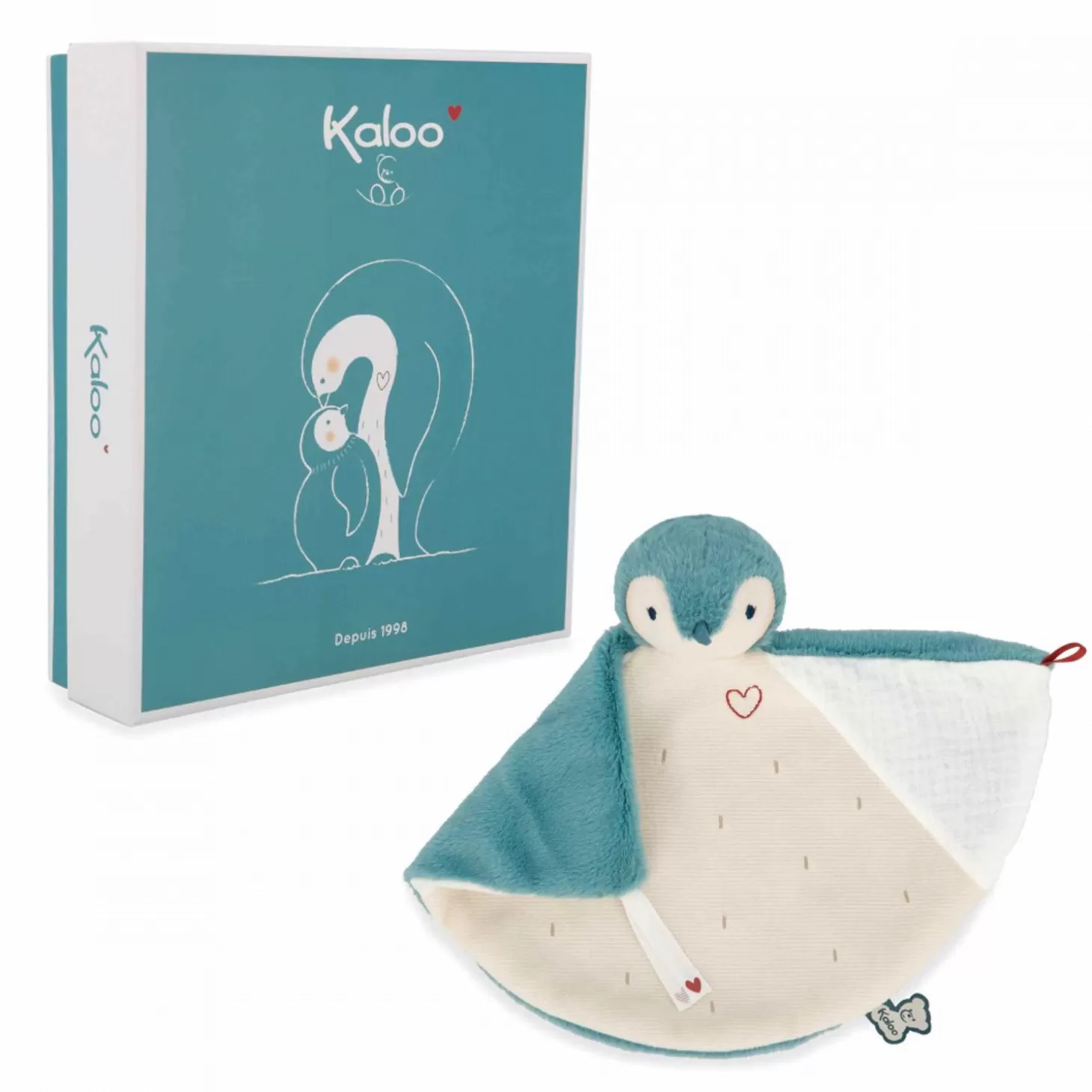 Kaloo Doudou Penguin Green