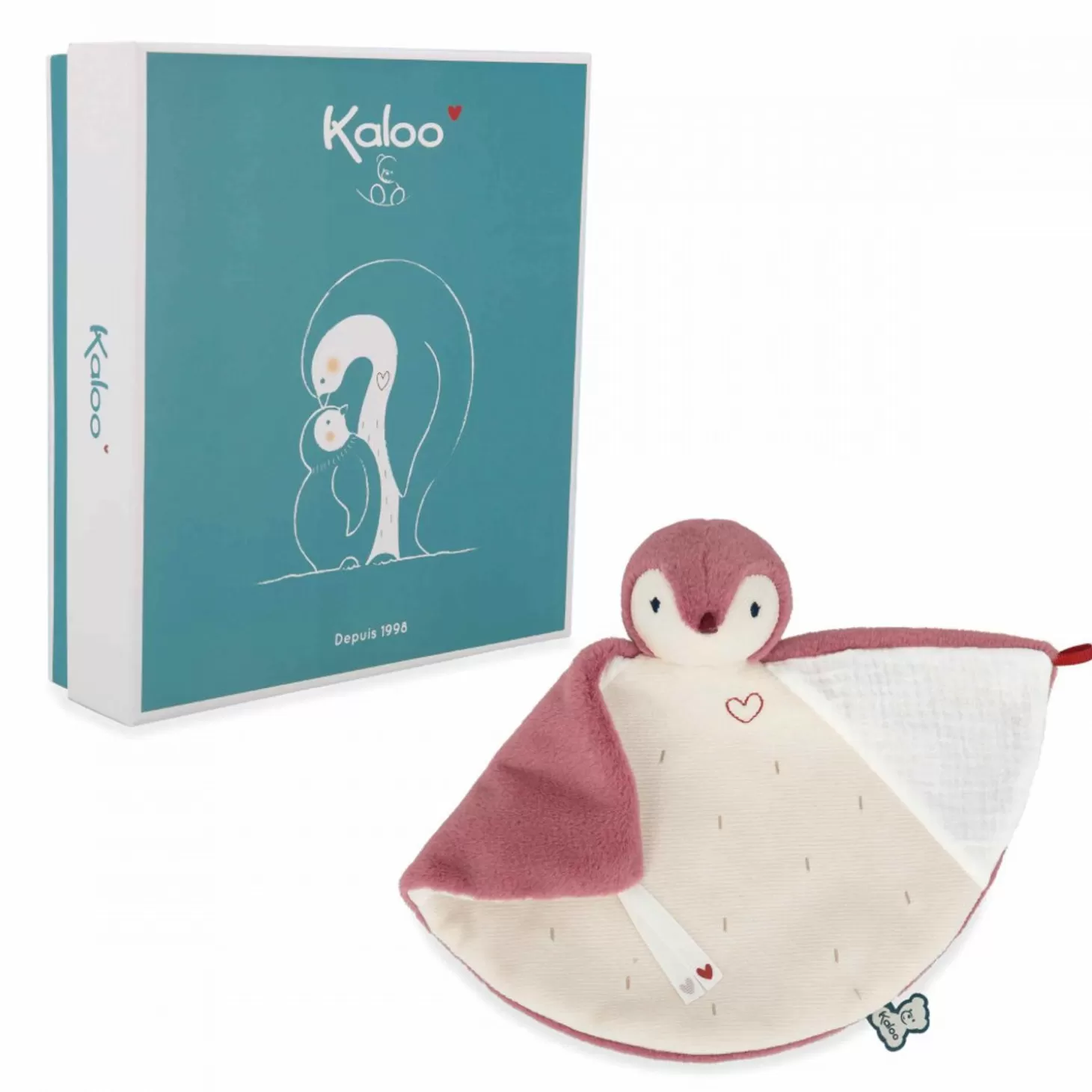 Kaloo Doudou Penguin Pink