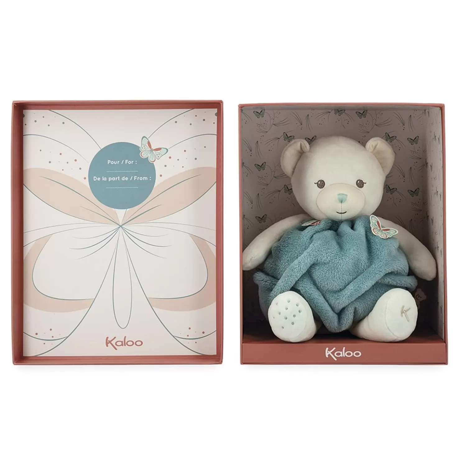 Kaloo Green Teddy Bear Bubble Of Love - 30 Cm (11.8 In)