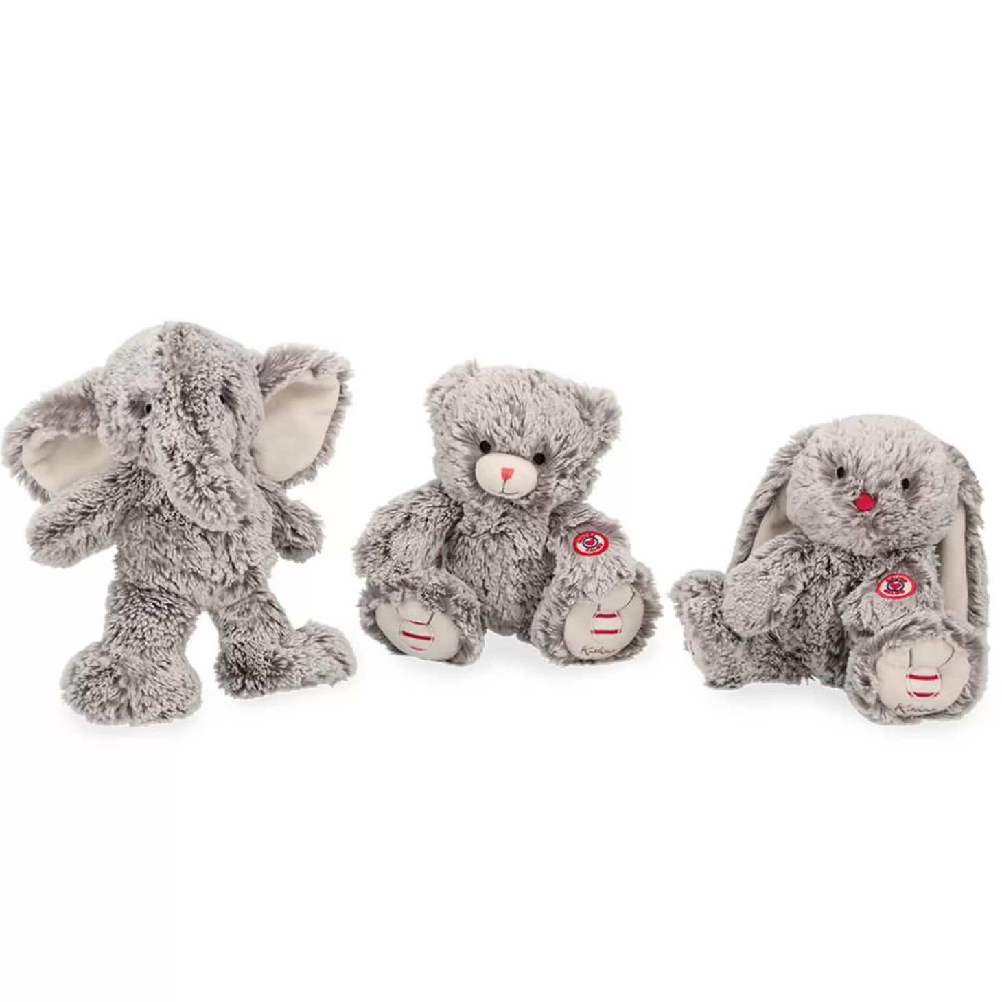 Kaloo Grey Prestige Bunny Leo - 24 Cm (9.4 In)