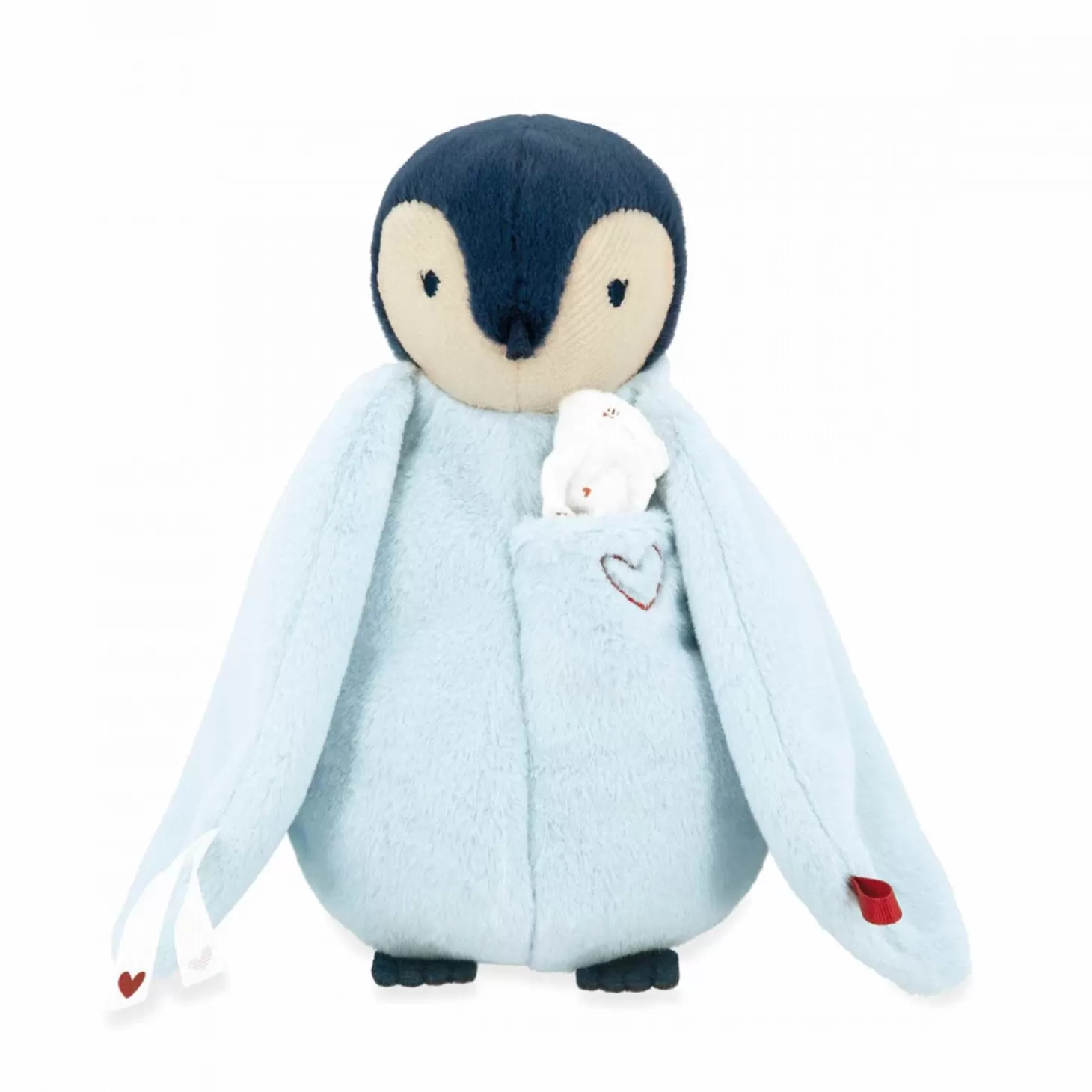 Kaloo Kissing Plush Penguin Blue