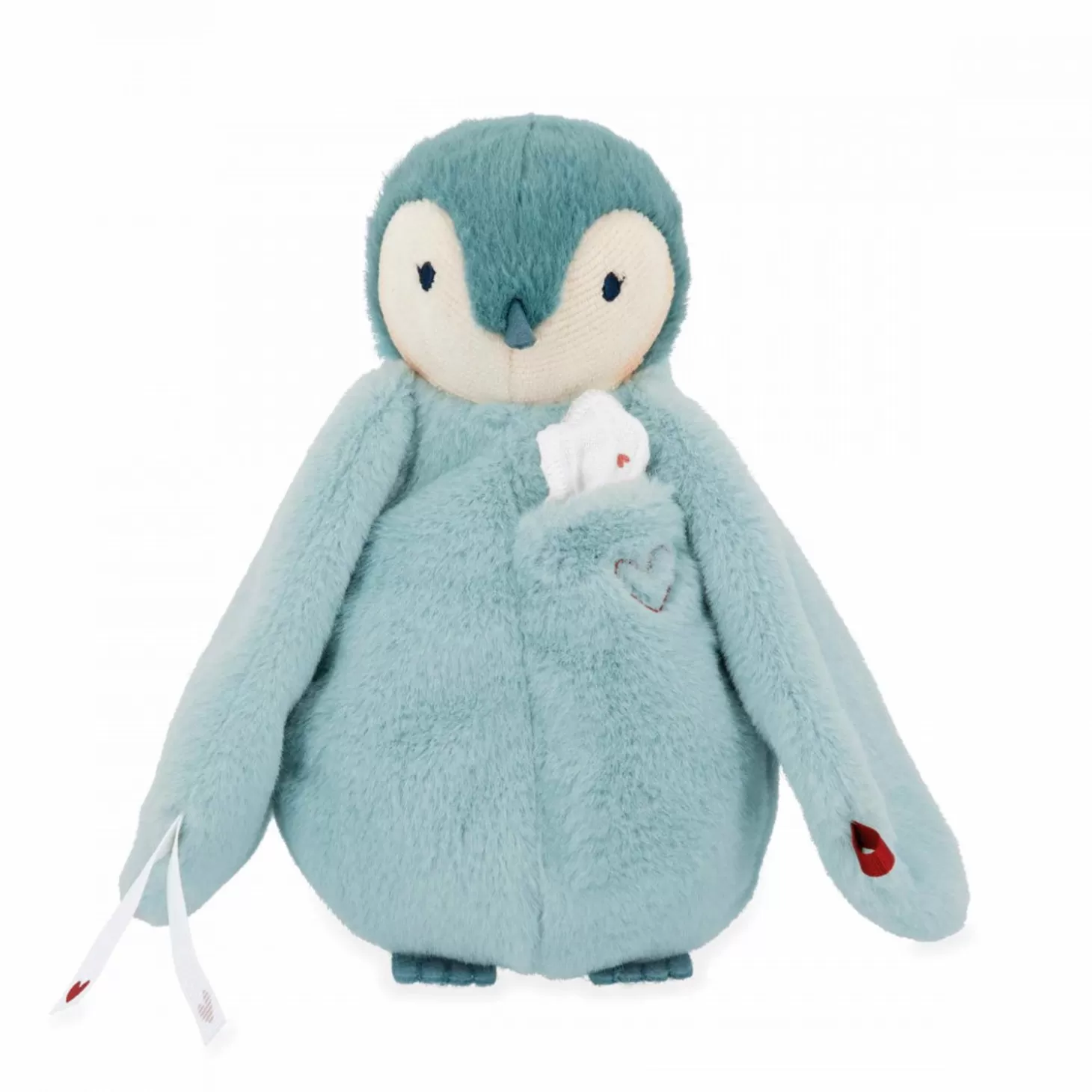 Kaloo Kissing Plush Penguin Green