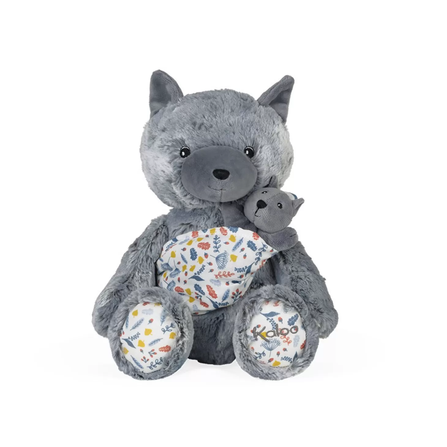 Kaloo Mummy Wolf Plush - Louise - 35 Cm (13.8 In)