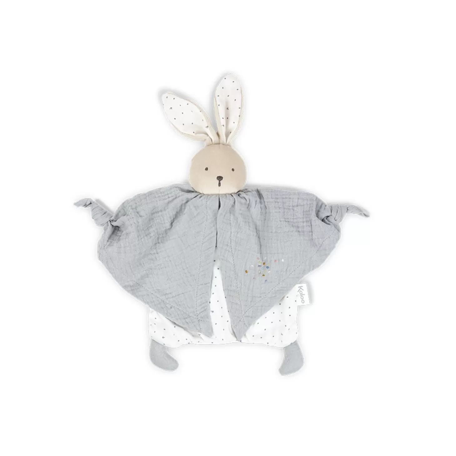 Kaloo Organic Cotton Doudou Rabbit Grey