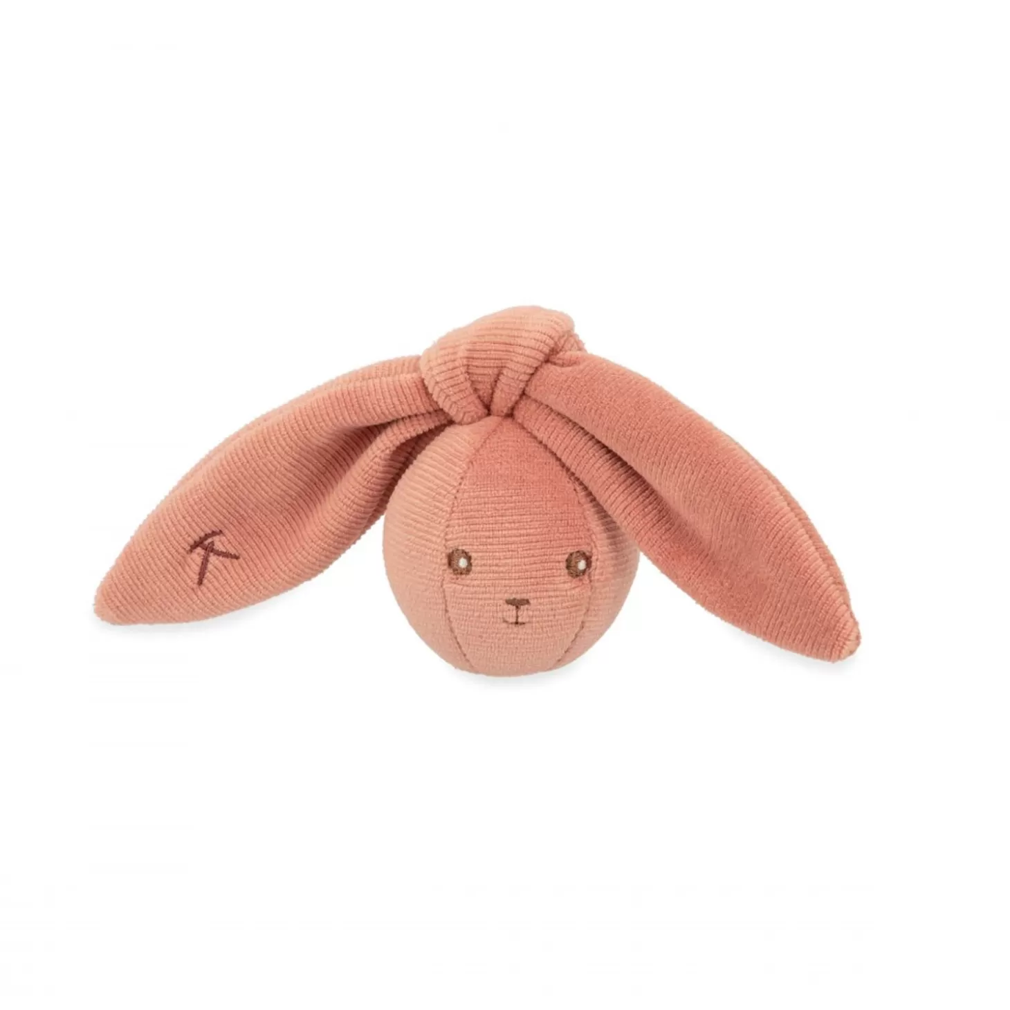 Kaloo Rabbit Rattle Ball Terracotta