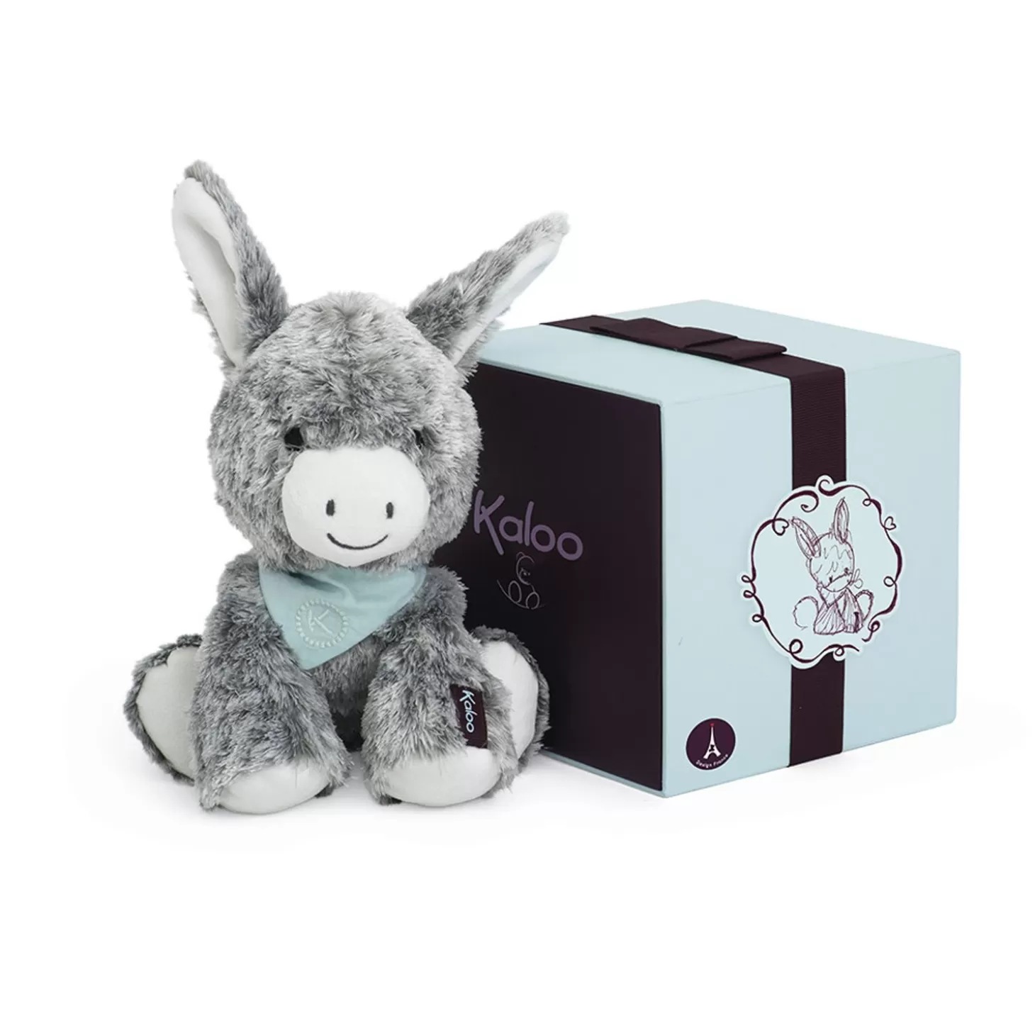 Kaloo Regliss'' Donkey Soft Toy, 17 Cm / 6.63''